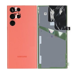 Samsung Galaxy S22 Ultra S908B - Carcasă Baterie (Red) - GH82-27457H Genuine Service Pack