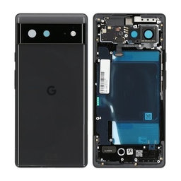 Google Pixel 6 - Carcasă Baterie (Stormy Black) - G949-00178-01 Genuine Service Pack