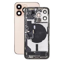 Apple iPhone 13 Pro - Carcasă Spate cu Piese Mici (Gold)