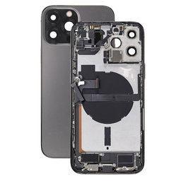 Apple iPhone 13 Pro Max - Carcasă Spate cu Piese Mici (Graphite)