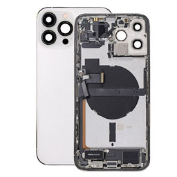 Apple iPhone 13 Pro Max - Carcasă Spate cu Piese Mici (Silver)