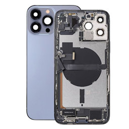 Apple iPhone 13 Pro Max - Carcasă Spate cu Piese Mici (Blue)