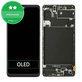 Samsung Galaxy A71 A715F - Ecran LCD + Sticlă Tactilă + Ramă (Small Size Panel) OLED