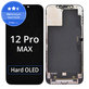 Ecran Hard OLED pentru iPhone 12 Pro Max, Sticlă tactilă cu ramă, FixPremium