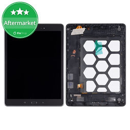 Samsung Galaxy Tab A 9.7 T555 - Ecran LCD + Sticlă Tactilă + Ramă (Black) TFT