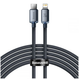 Baseus - Lightning / USB-C Cablu (2m), negru