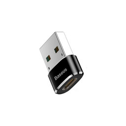 Baseus - Adaptor USB / USB-C, negru