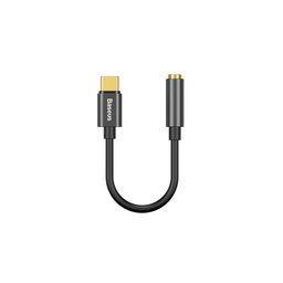 Baseus - Adaptor USB-C / 3.5mm Jack, negru