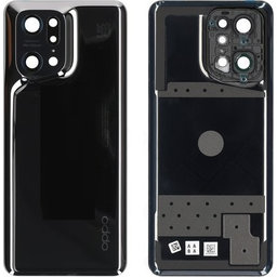 Oppo Find X5 Pro - Carcasă Baterie (Glaze Black) - 4150045 Genuine Service Pack