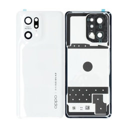 Oppo Find X5 Pro - Carcasă Baterie (Ceramic White) - 4150008 Genuine Service Pack