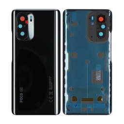 Xiaomi Poco F3 - Carcasă Baterie (Black) - 56000EK11A00 Genuine Service Pack