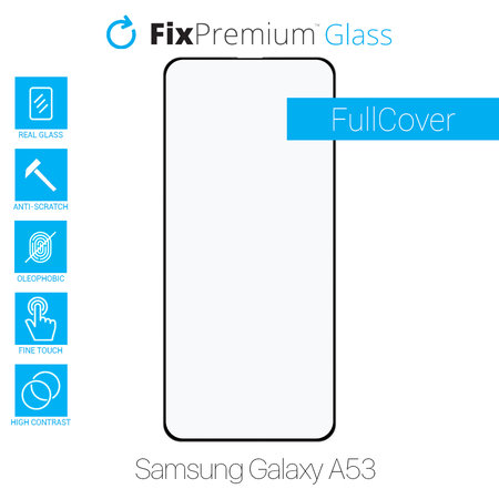 FixPremium FullCover Glass - Geam securizat pentru Samsung Galaxy A53 5G