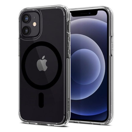 Spigen - Caz Ultra Hybrid cu MagSafe pentru iPhone 12 a 12 Pro, negru