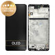 Samsung Galaxy M53 5G M536B - Ecran LCD + Sticlă Tactilă + Ramă (Black) - GH82-28812A, GH82-28895A Genuine Service Pack