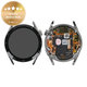 Huawei Watch GT 3 JPT-B19 46mm - Ecran LCD + Sticlă Tactilă + Ramă (Silver) - 02354QMS Genuine Service Pack