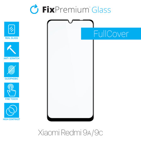 FixPremium FullCover Glass - Geam securizat pentru Xiaomi Redmi 9A & 9C