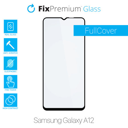FixPremium FullCover Glass - Geam securizat pentru Samsung Galaxy A12