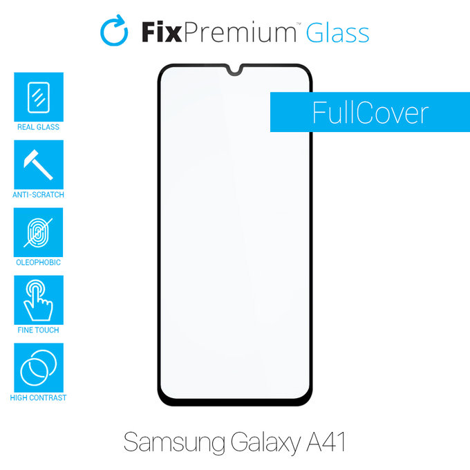 FixPremium FullCover Glass - Geam securizat pentru Samsung Galaxy A41