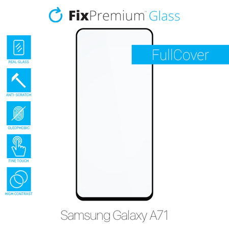 FixPremium FullCover Glass - Geam securizat pentru Samsung Galaxy A71