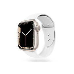 Tech-Protect - Curea Iconband pentru Apple Watch 4, 5, 6, 7, SE (38, 40, 41mm), white
