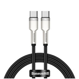 Baseus - Cablu - USB-C / USB-C (1m), negru