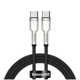 Baseus - USB-C / USB-C Cablu (1m), negru