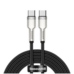 Baseus - Cablu - USB-C / USB-C (2m), negru