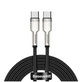 Baseus - USB-C / USB-C Cablu (2m), negru