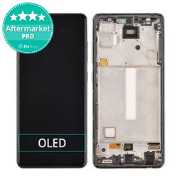 Samsung Galaxy A52 A525F, A526B - Ecran LCD + Sticlă Tactilă + Ramă (Awesome Black) OLED