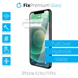 FixPremium HydroGel Matte - Folie protectoare pentru iPhone X, XS & 11 Pro