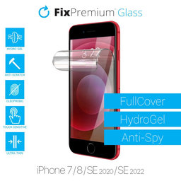 FixPremium HydroGel Anti-Spy - Folie protectoare pentru iPhone 6, 6s, 7, 8, SE 2020 & SE 2022