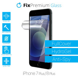 FixPremium HydroGel Anti-Spy - Folie protectoare pentru iPhone 6 Plus, 6s Plus, 7 Plus & 8 Plus