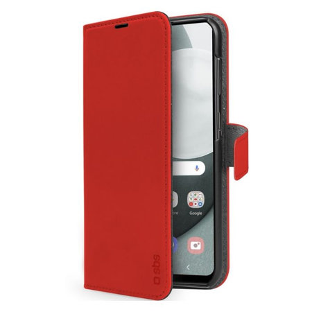 SBS - Caz Book Wallet Stand pentru Samsung Galaxy A53, ro?u