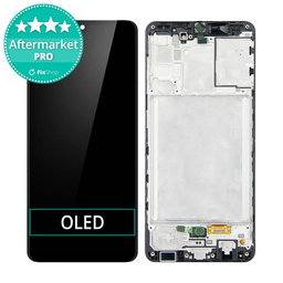 Samsung Galaxy A31 A315F - Ecran LCD + Sticlă Tactilă + Ramă (Prism Crush Black) OLED