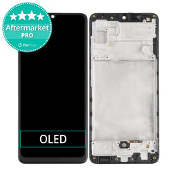 Samsung Galaxy A32 4G A325F - Ecran LCD + Sticlă Tactilă + Ramă (Black) OLED