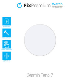 FixPremium Watch Protector - Geam securizat pentru Garmin Fenix 7