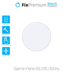 FixPremium Watch Protector - Geam securizat pentru Garmin Fenix 5S, 6S & 6S Pro