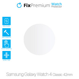 FixPremium Watch Protector - Geam securizat pentru Samsung Galaxy Watch 4 Classic 42mm