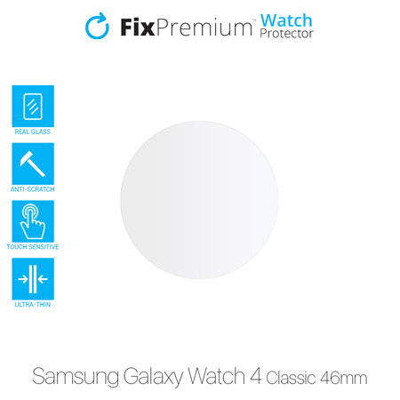 FixPremium Watch Protector - Geam securizat pentru Samsung Galaxy Watch 4 Classic 46mm