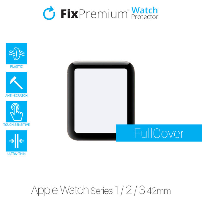 FixPremium Watch Protector - Plexiglas pentru Apple Watch 1, 2 & 3 (38mm)