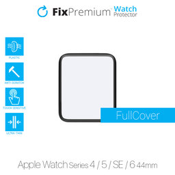 FixPremium Watch Protector - Plexiglas pentru Apple Watch 4, 5, 6, SE (1st gen) & SE (2nd gen) (44mm)