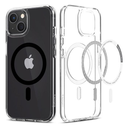 Spigen - Caz Ultra Hybrid cu MagSafe pentru iPhone 13, negru