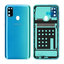 Samsung Galaxy M30s M307F - Carcasă baterie (Sapphire Blue) - GH98-44841B Genuine Service Pack
