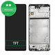 Samsung Galaxy M51 M515F - Ecran LCD + Sticlă Tactilă + Ramă (Celestial Black) TFT