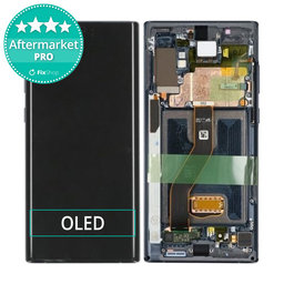 Samsung Galaxy Note 10 Plus N975F - Ecran LCD + Sticlă Tactilă + Ramă (Black) OLED