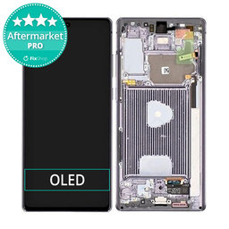 Samsung Galaxy Note 20 N980B - Ecran LCD + Sticlă Tactilă + Ramă (Black) OLED