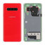 Samsung Galaxy S10 Plus G975F - Carcasă baterie (Cardinal Red) - GH82-18406H Genuine Service Pack