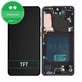 Samsung Galaxy S21 G991B - Ecran LCD + Sticlă Tactilă + Ramă (Phantom Gray) TFT