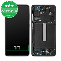 Samsung Galaxy S21 FE G990B - Ecran LCD + Sticlă Tactilă + Ramă (Black) TFT