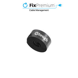 Elough - Organizator de cabluri - Bandă pentru cabluri (0,5 m), negru
